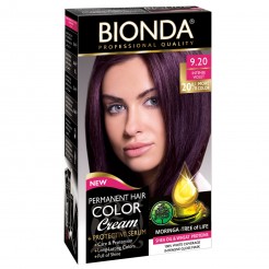 Професионална боя за коса Bionda, Цвят 9.20 - Интензивно виолетов, 60ml