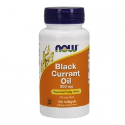NOW Black Currant Oil 500mg, 100 softgels
