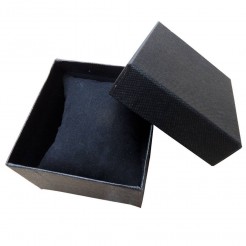 Луксозна черна картонена кутия за часовници
