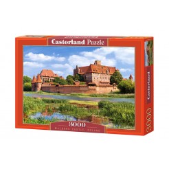 Пъзел Castorland от 3000 части - Замъкът Малборк, Полша
