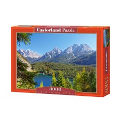 Пъзел Castorland от 3000 части - Езеро в Алпите, Австрия