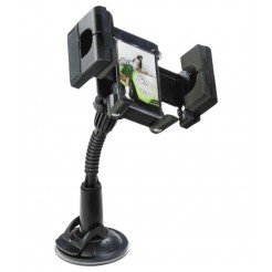 Универсална стойка за кола за MP3/ MP4/ GSM/ GPS/ PDA (360 градуса на завъртане)