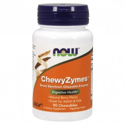NOW ChewyZymes, 90 chewables