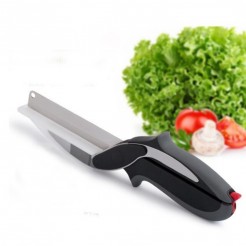 Кухненска ножица за зеленчуци и месо с дъска за рязане Clever Cutter