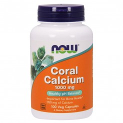 NOW Coral Calcium 1000mg, 100 caps