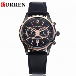 Мъжки часовник Curren Fashion Lux черен дисплей