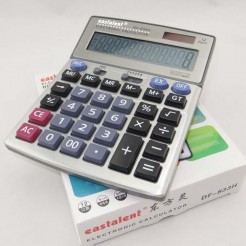 Метален калкулатор EASTALENT DF-833H, голям екран с 12 знака 