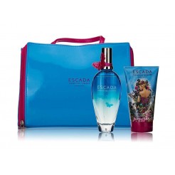 Escada Turquoise Summer ( EDT 100ml + 150ml Body Lotion + чантичка ) дамски подаръчен комплект 