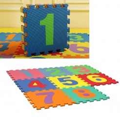Голям детски пъзел - килим с цифри от 1 до 9