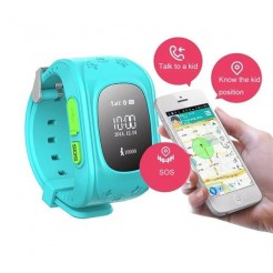 Детски смарт часовник Smartwatch с GPS, Брояч на крачки, SOS бутон, Будилник
