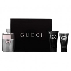 Gucci Guilty Pour Homme ( EDT 90ml + 75ml After Shave Balm + 50ml Shower Gel ) мъжки подаръчен комплект