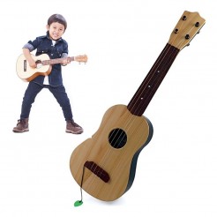 Детска китара със струни и перце