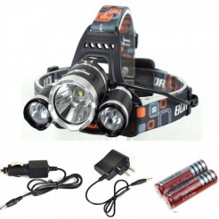 BORUIT LED челник с акумулаторни батерии и зуум