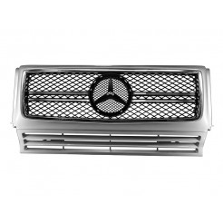 Хром/сива решетка тип AMG за Mercedes G класа W463 1989 =>