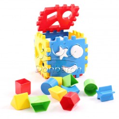 Забавен сортер куб: Търси и намери формичките, 21 части