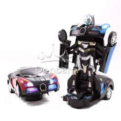 Интерактивна кола-робот 2 в 1 със звук и светлина