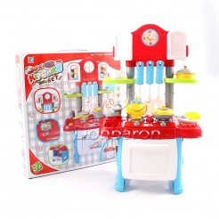Комплект детска кухня Mini Kitchen Set 3586 със звук и светлина