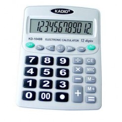 Професионален калкулатор KADIO KD-1048B, голям 12-цифров дисплей