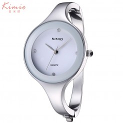 Дамски часовник Kimio Super Lux с бял дисплей