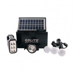 Комплект соларна система за осветление и зареждане GDLITE GD-8007