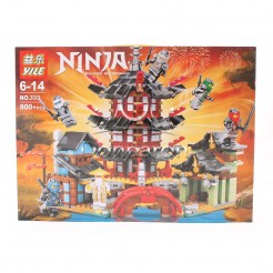 Конструктор Будистка кула-храм Ninja - 800+ части