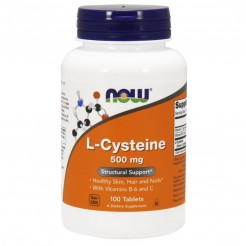 NOW L-Cysteine 500mg, 100 tabs