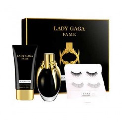 Lady Gaga Fame ( EDP 50ml + 75ml Shower Gel + изкуствени мигли ) дамски подаръчен комплект