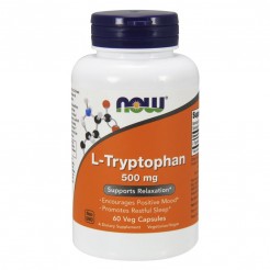 NOW - L-Tryptophan 500 МГ - 60 vcaps