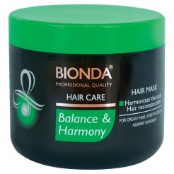 Маска за коса Bionda Balance and Harmony 500ml, За чувствителен скалп против пърхот