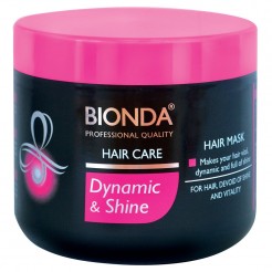 Маска за коса Bionda Dynamic and Shine 500ml, За коса без блясък