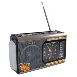 Безжично USB радио MEIER M-U40 с часовник и фенер