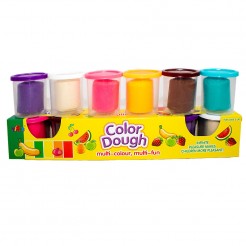 Моделин Color Dough - 6 цвята