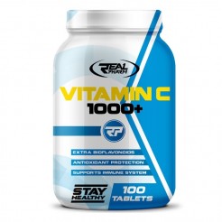 Real Pharm Vitamin C 1000+, 100 Tabs, 100 Serv