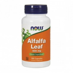 NOW Alfalfa Leaf (Люцерна) 500mg, 100 caps