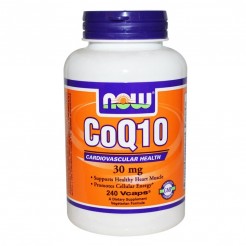 NOW CoQ10 30mg, 240 VCaps
