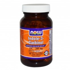 NOW Indole-3-Carbinol 200mg, 60 vcaps