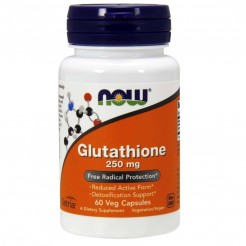 NOW Glutathione 250mg, 60 caps
