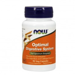NOW Optimal Digestive System, 90 Капсули