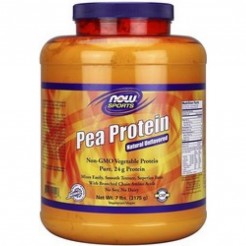 NOW Pea Protein Неовкусен 3178 г