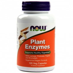 NOW Plant Enzymes, 120 Капсули