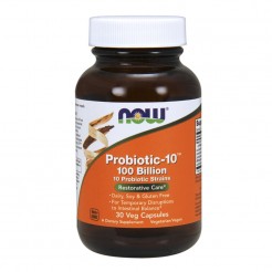 NOW Probiotic-10 - 100 Billion, 30 веган Капсули