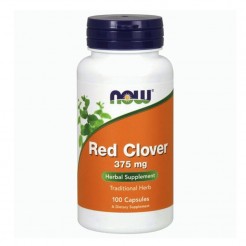 NOW Red Clover 375 МГ, 100 Капсули