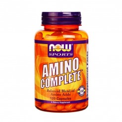 NOW Amino Complete, 120 Caps