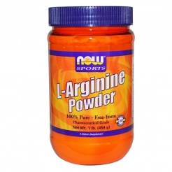 NOW Sports Arginine Powder 454 Г