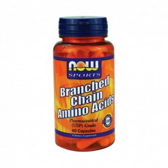 NOW Branched Chain Amino Acid /BCAA/ 800mg, 60 Caps