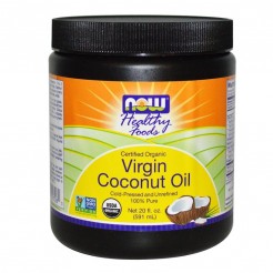 NOW Virgin Coconut Oil (Organic) 570 Г