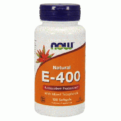 NOW Витамин E-400 IU MT 100 Дражета
