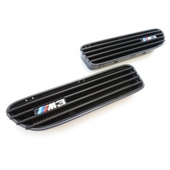 Черни решетки за калниците тип M3 за BMW серия 3 E46 1998-2006 всички версии