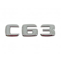 Емблема C63 Хром