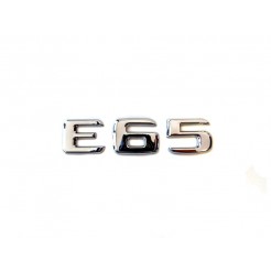 Емблема Е65 Хром